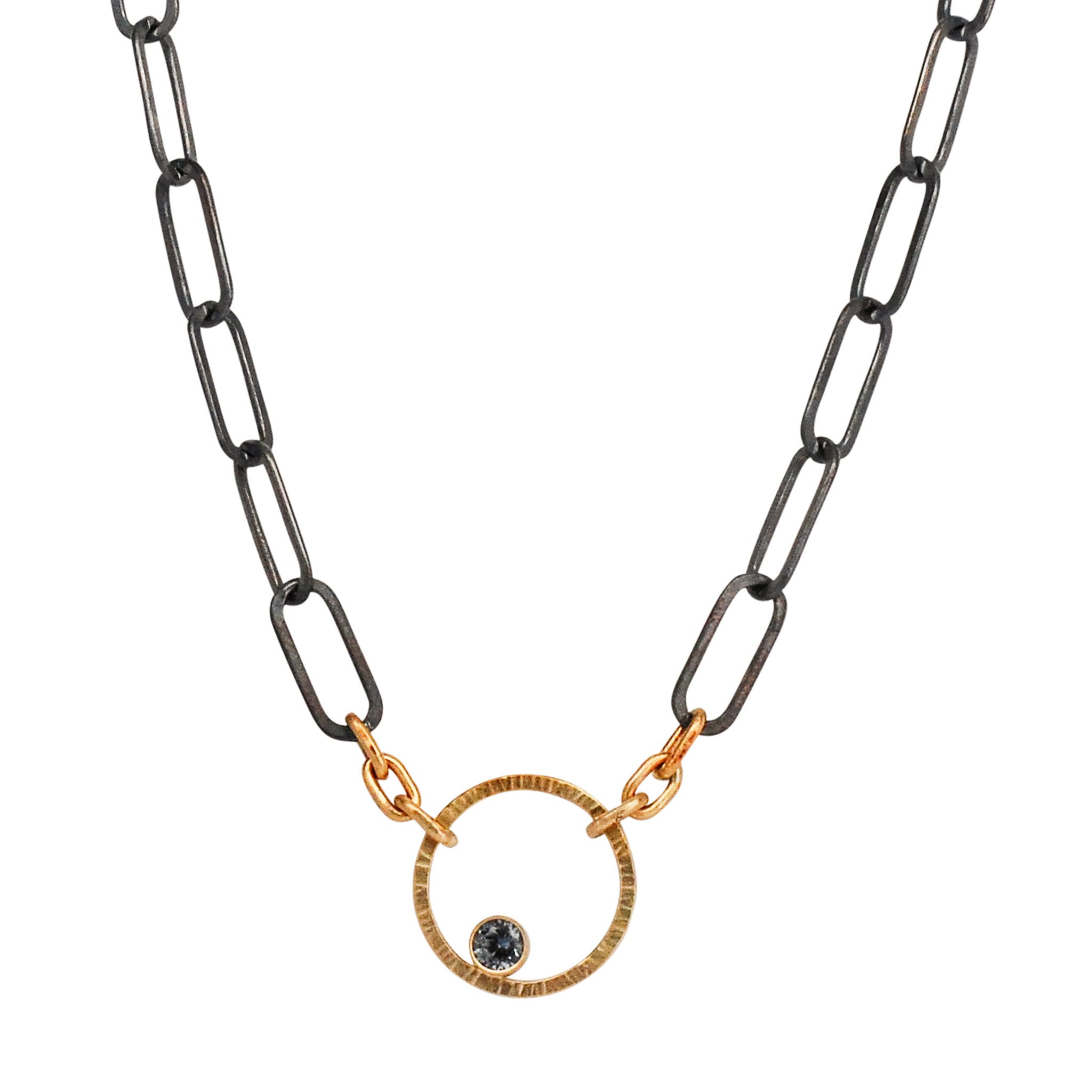 Affordable Double Layer Ring Necklace– Oralia India